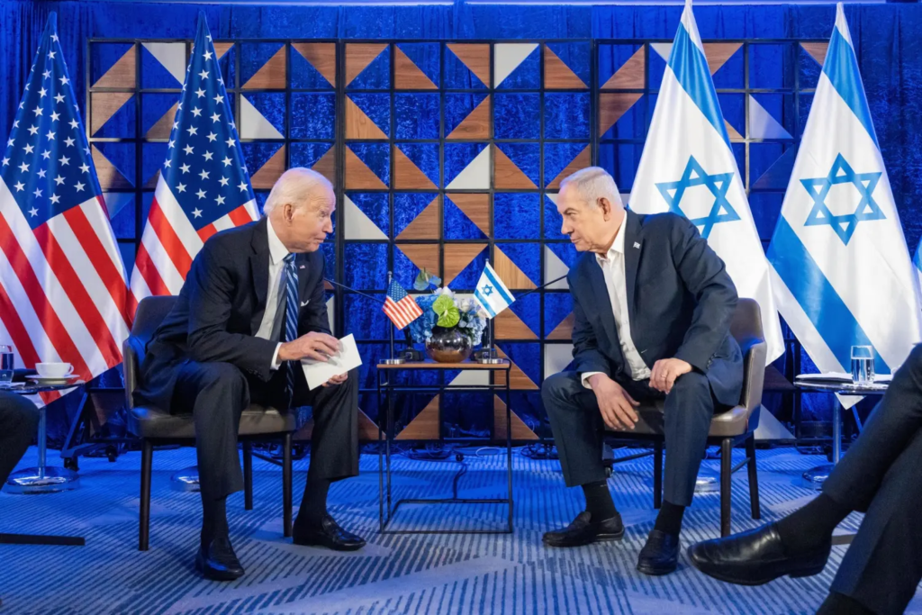 Biden Expresses Concern to Netanyahu Over Gaza Situation