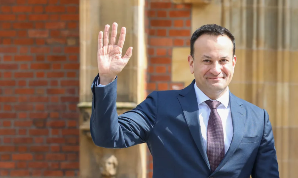 Leo Varadkar formally steps down from his position as Taoiseach of Ireland