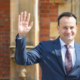 Leo Varadkar formally steps down from his position as Taoiseach of Ireland