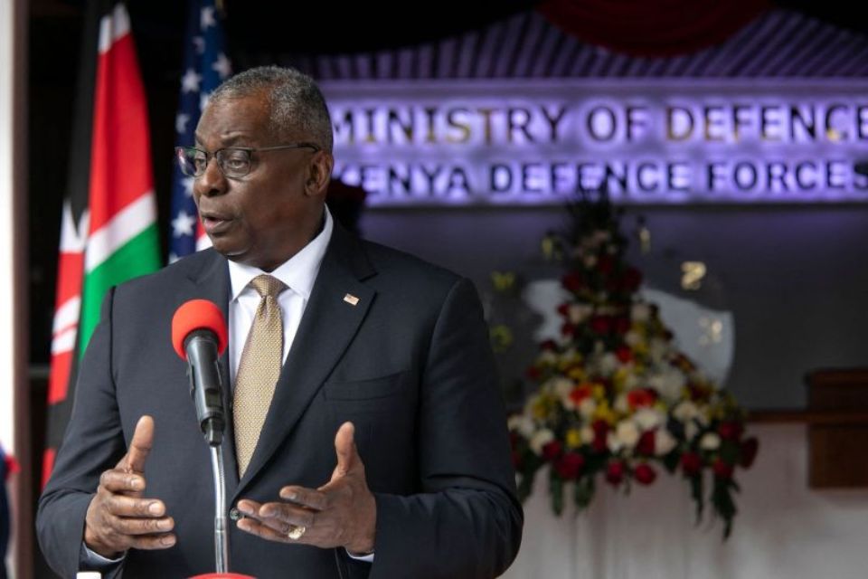 US Defense Secretary Lloyd Austin