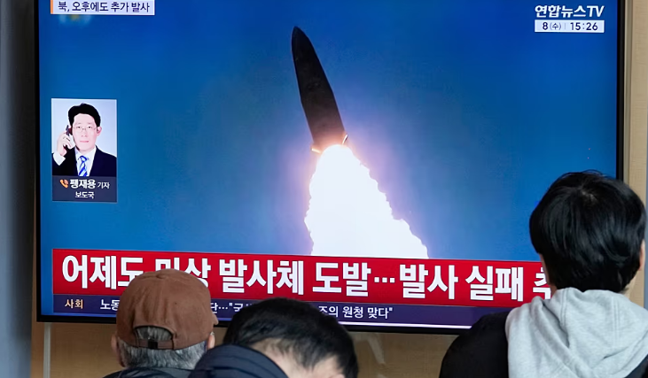 North Korea Fires Ballistic Missiles as Tensions With South Intensify