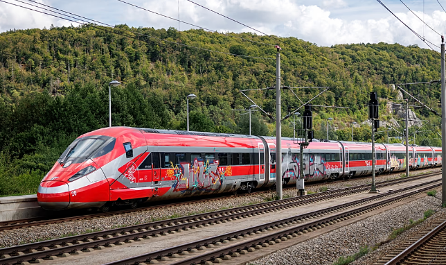 Frecciarossa Tests Begin for New High-Speed Rail Links Between Italy and Germany